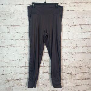 Gradual Joggers Large Gray Pants Lounge Activewear Athleisure Comfy Tapered Legs